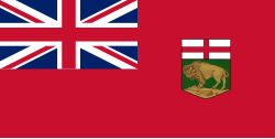 Manitoba province flag
