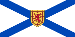 Nova Scotia province flag
